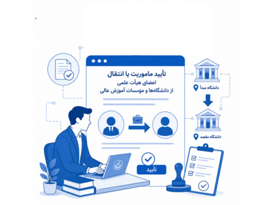تأیید مأموریت یا انتقال اعضای هیئت‌علمی دانشگاه‌ها و مؤسسات آموزش عالی